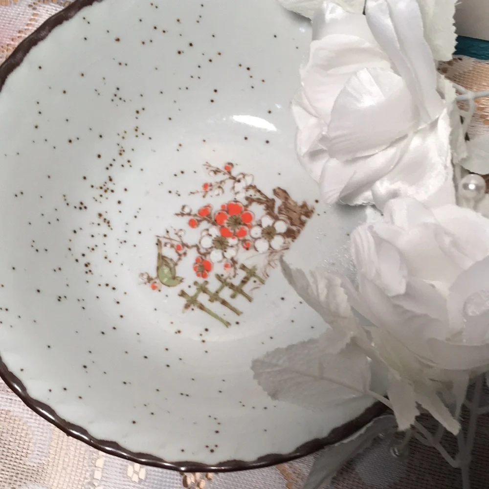 Two Medium Size Bowls, Made In Japan.